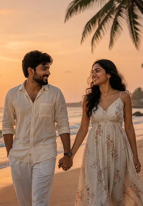 John and Jenny — save the date photo